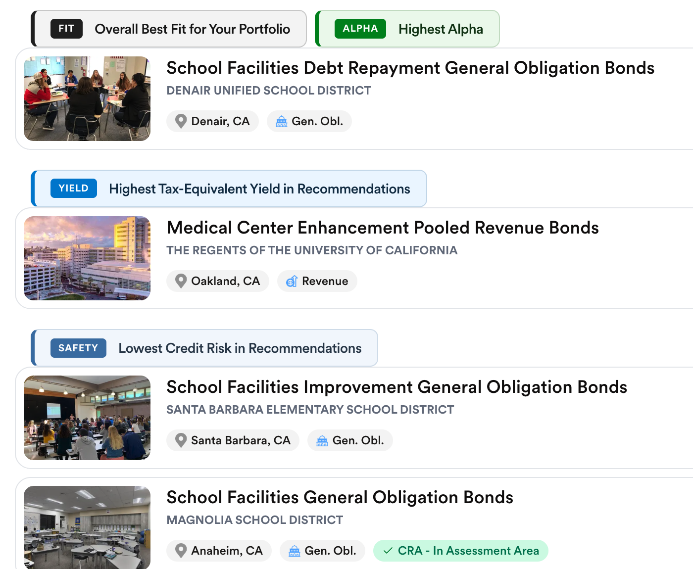 Investment Identification